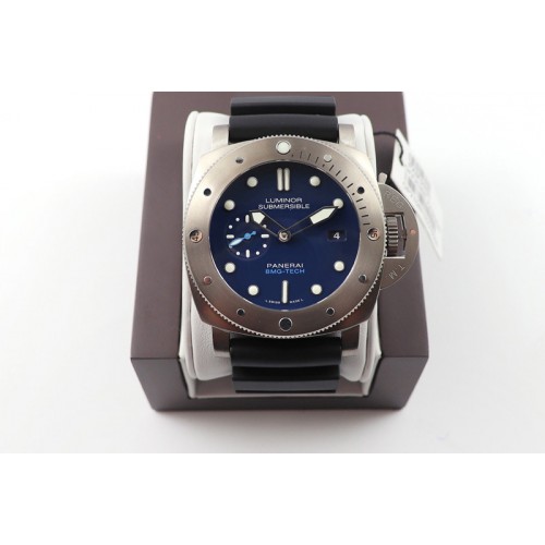 Panerai PAM 692 Submersible 1950 BMG-TECH 3-Days 47mm VSF 1:1 Best Edition on Black Rubber Strap P.9001 Super Clone