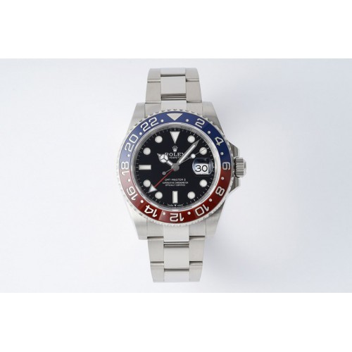 Rolex GMT Master II 126710 BLRO 904L SS KING Factory 1:1 Best Edition on Oyster Bracelet K3285 CHS