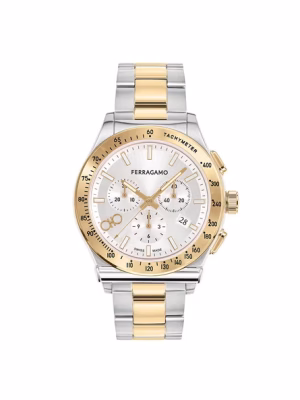 SALVATORE FERRAGAMO Water-Resistant Chronograph Watch-SFKZ00523 (Arriving In Delhi)