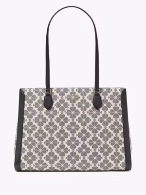 KATE SPADE Signature Spade Flower East West Large Laptop Tote ( Arriving In Delhi )